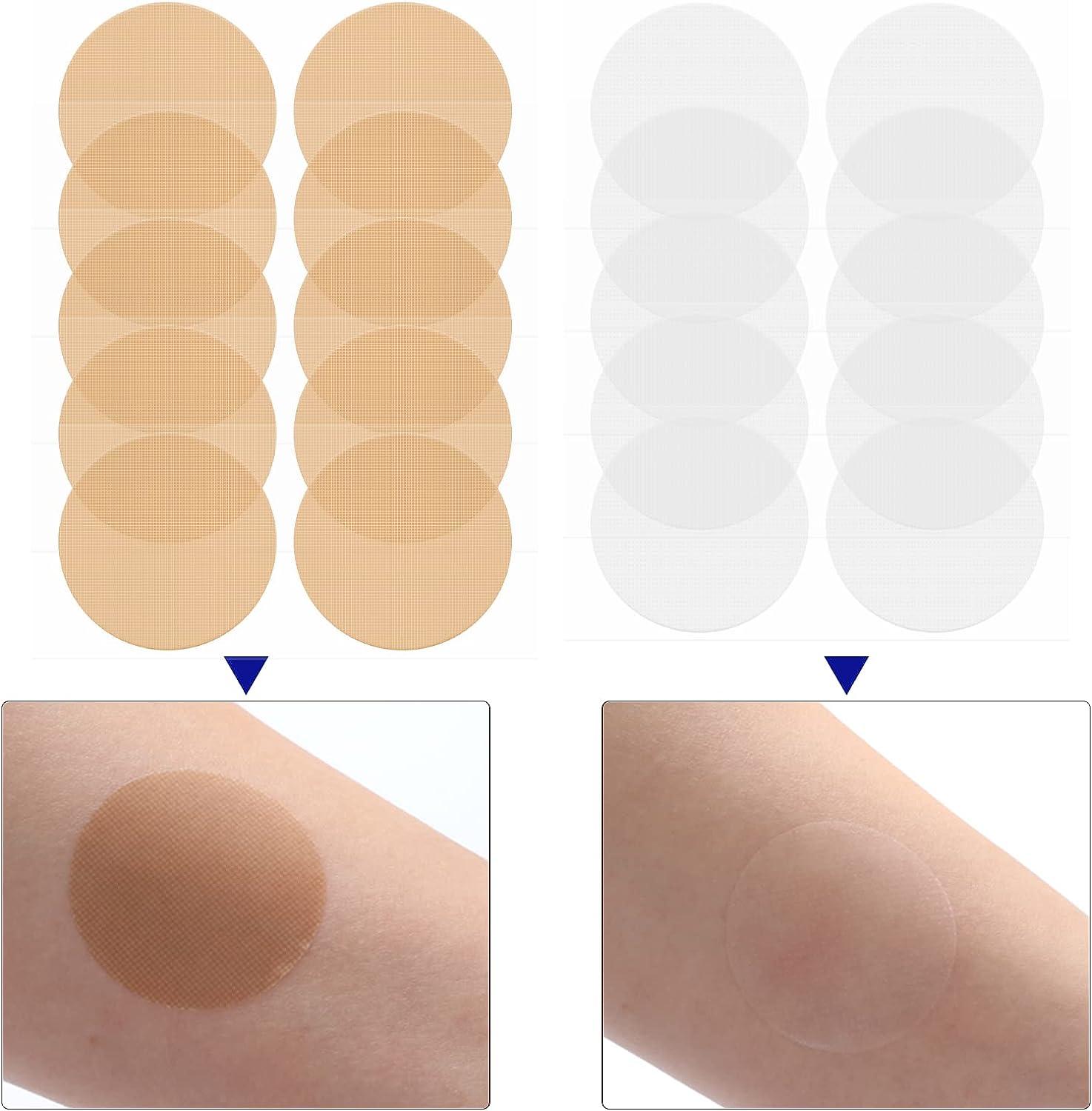 YYS SJMJ 100 Pairs Nipple Cover for Man Anti Chafing Nip Protector Mens