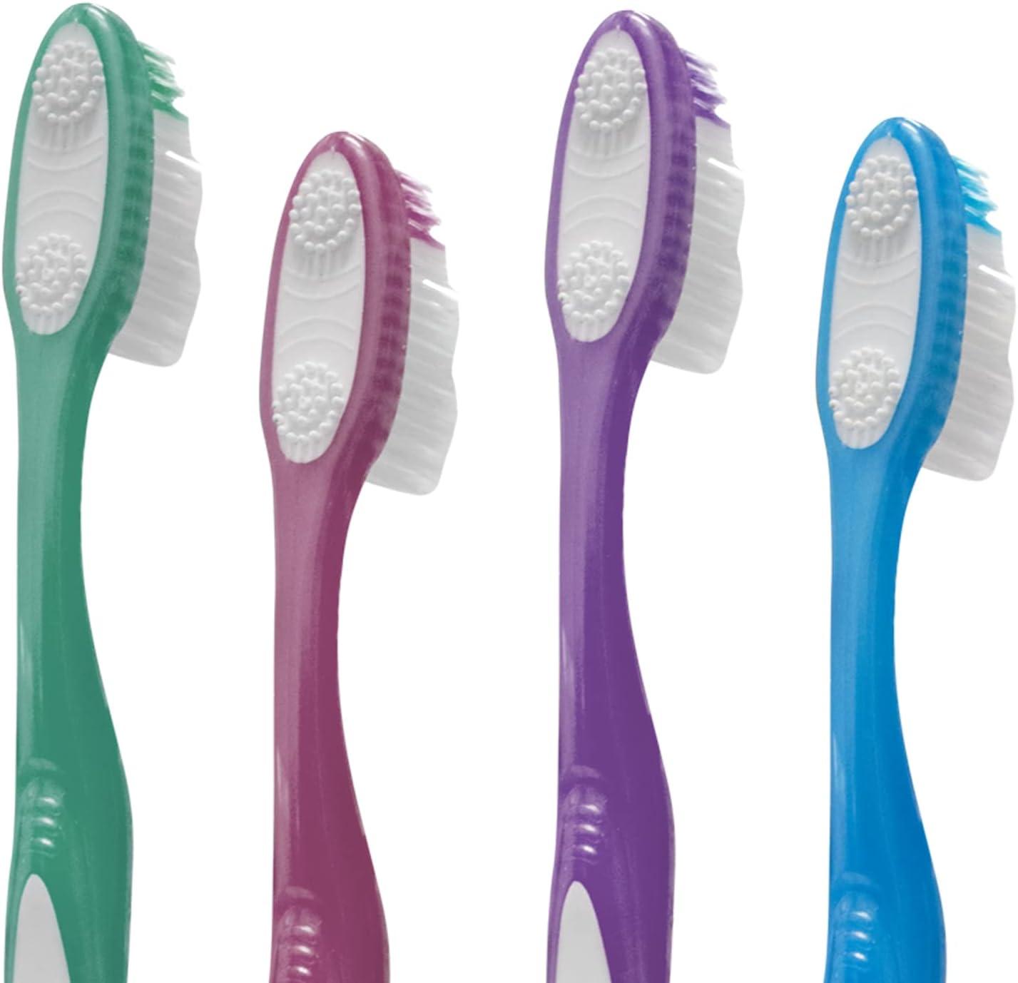 Vivid OraBrush Premium Quality Nylon Filament Toothbrushes Softer