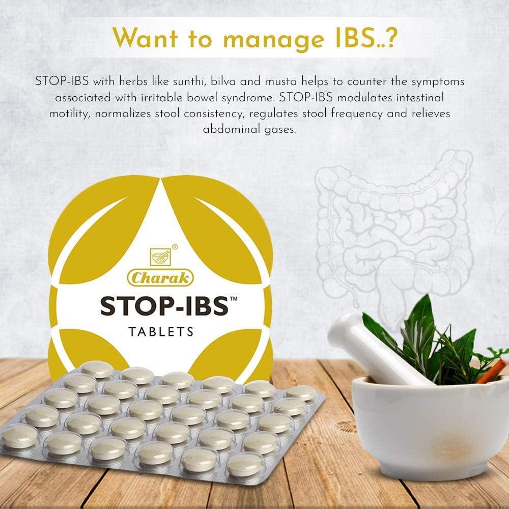 RUP Charak Pharma StopIBS Tablet for Relief in Irritable Bowel