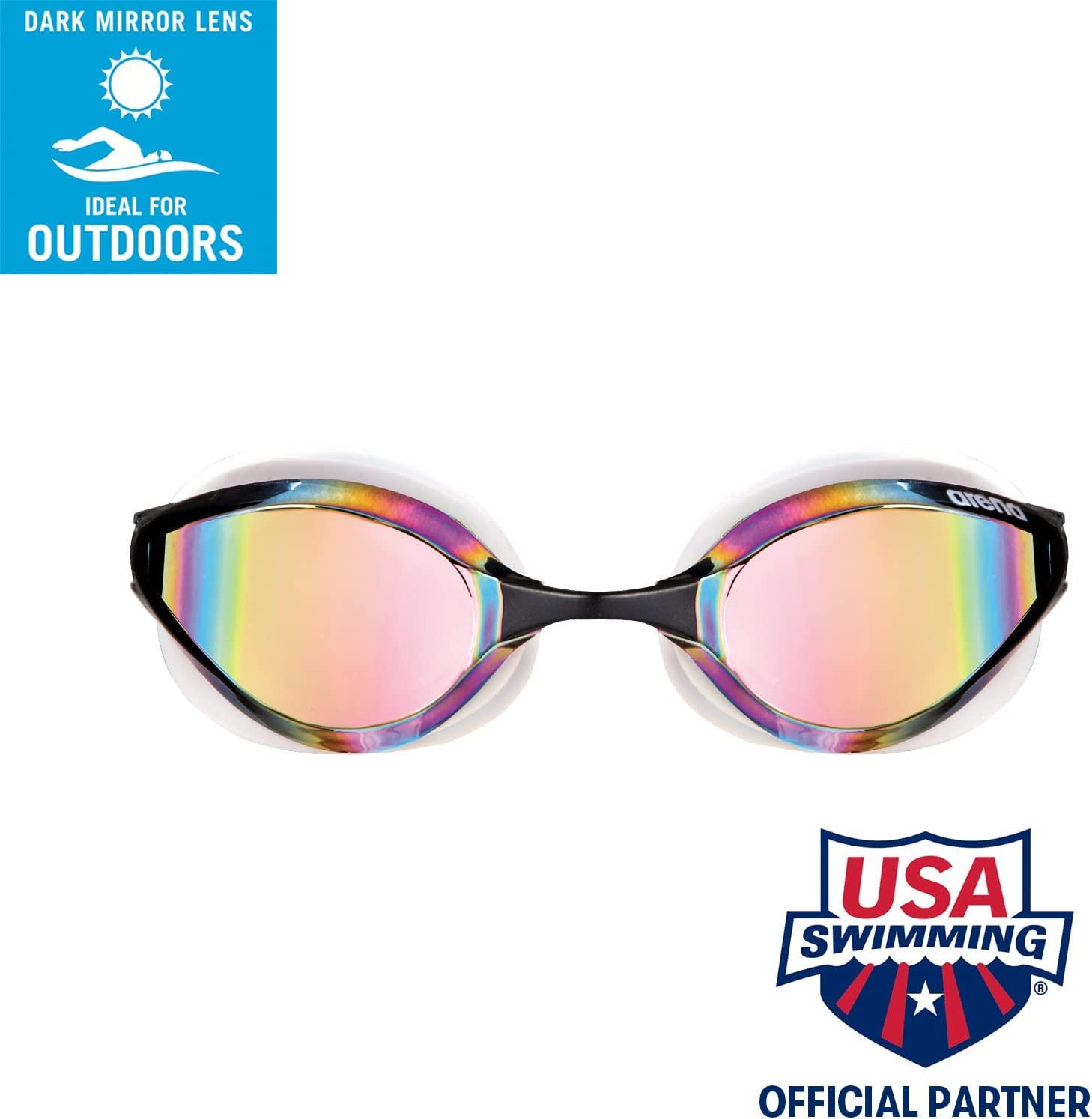 arena Python Racing Swim Goggles UV Protection, Anti-Fog, Dual