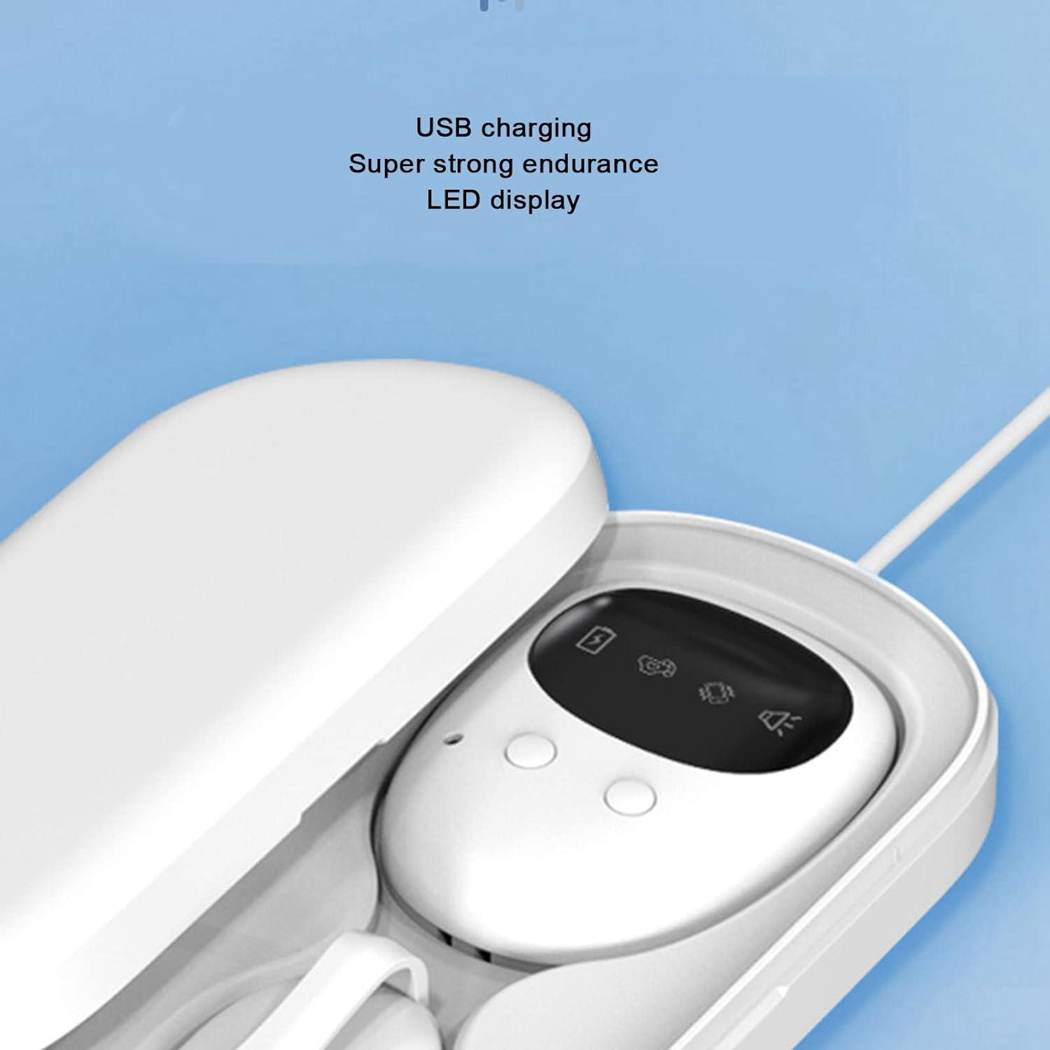 Zwinner Bedwetting Alarm Monitor Wireless Electric Bed Wetting Sensor