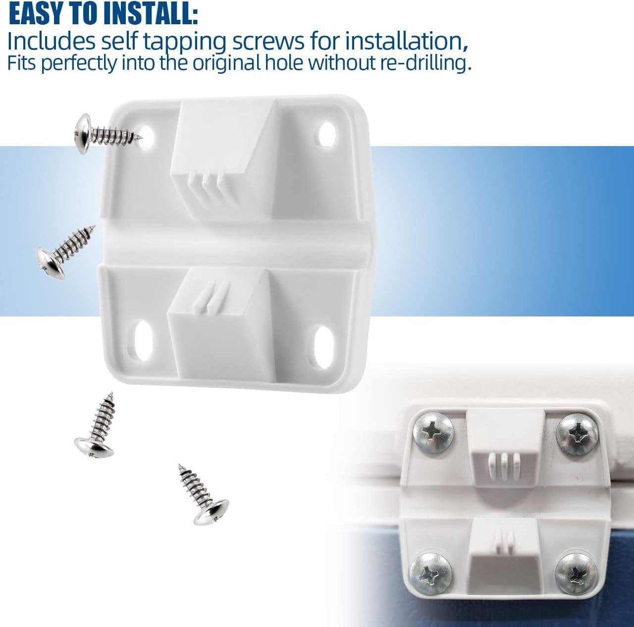 4 Pack Cooler Plastic Hinges Replacement Kit for Coleman Coolers