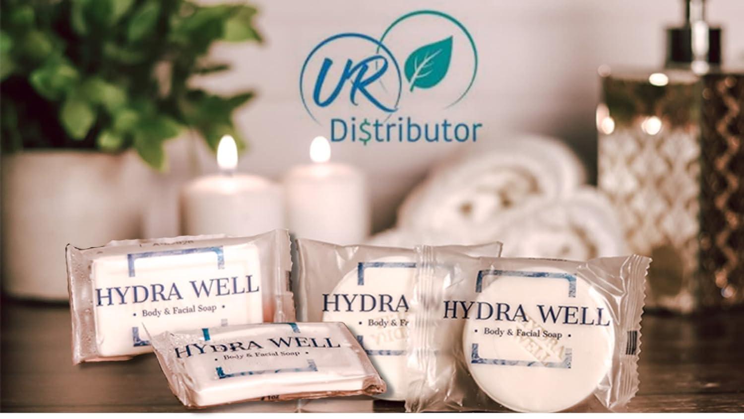 HYDRA WELL 1 OZ (50 Pack) Bar Soap Round Bulk Hotel Travel size