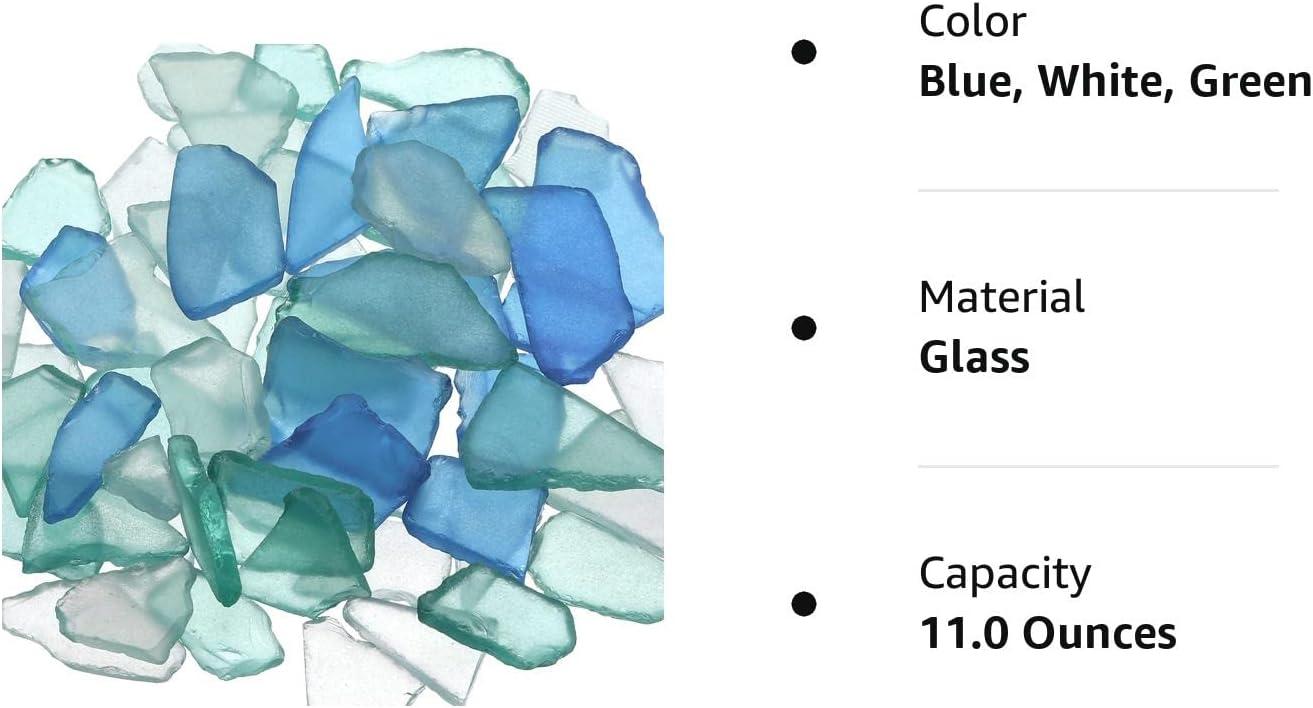 Sea Glass 11 Ounces White Sea Glass - Bulk Seaglass Pieces for