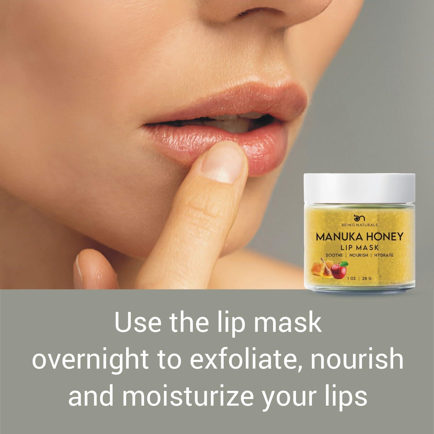 Overnight Lip Mask & Daytime Lip Balm - Vitamin C Antioxidants Manuka Honey  | Nourish & Repair Lips | 1 oz | Buy Now with Express International  Delivery | GoSupps.com