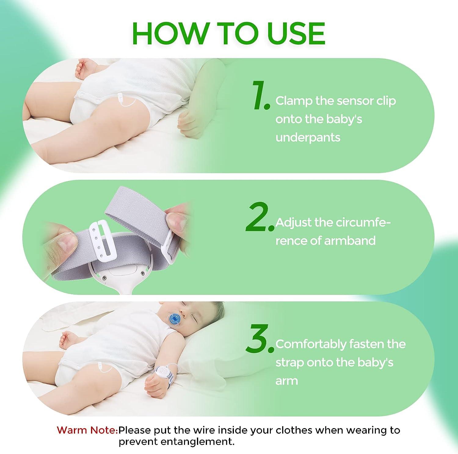 Bedwetting Alarm for Kids & Adults Nocturnal Enuresis Sensor with