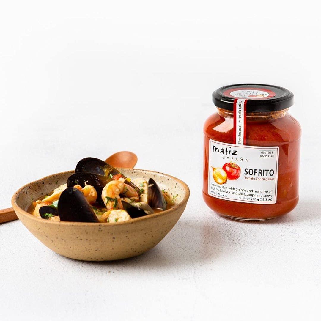 Matiz Sofrito Traditional Valenciano Paella Base 12.3 Ounce Family Recipe