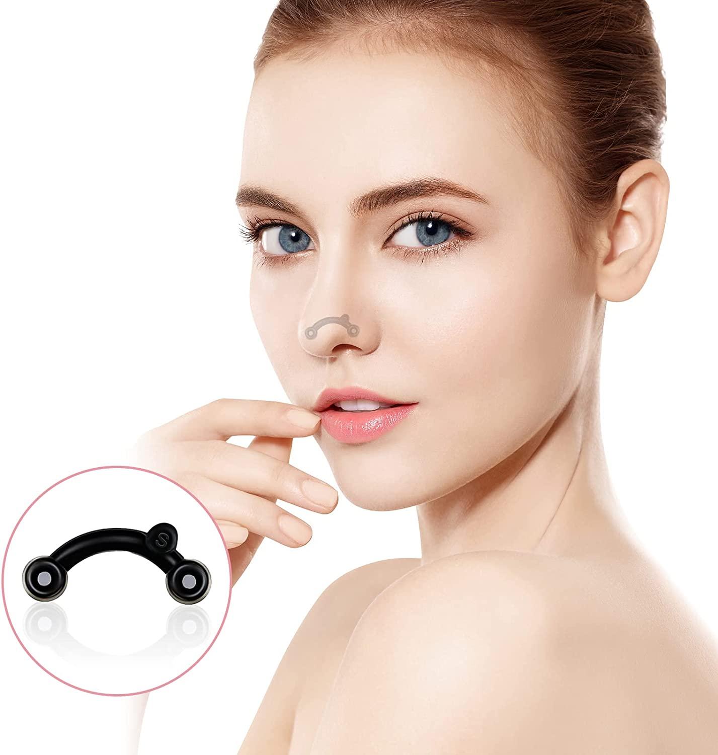INHDBOX 2 Sets Nose Up Lifting Nose Shaper Lifter Nose Slimmer Nose  Corrector Nose Bridge Straightener Beauty Tool 3 Size Pain Free 2 Packs