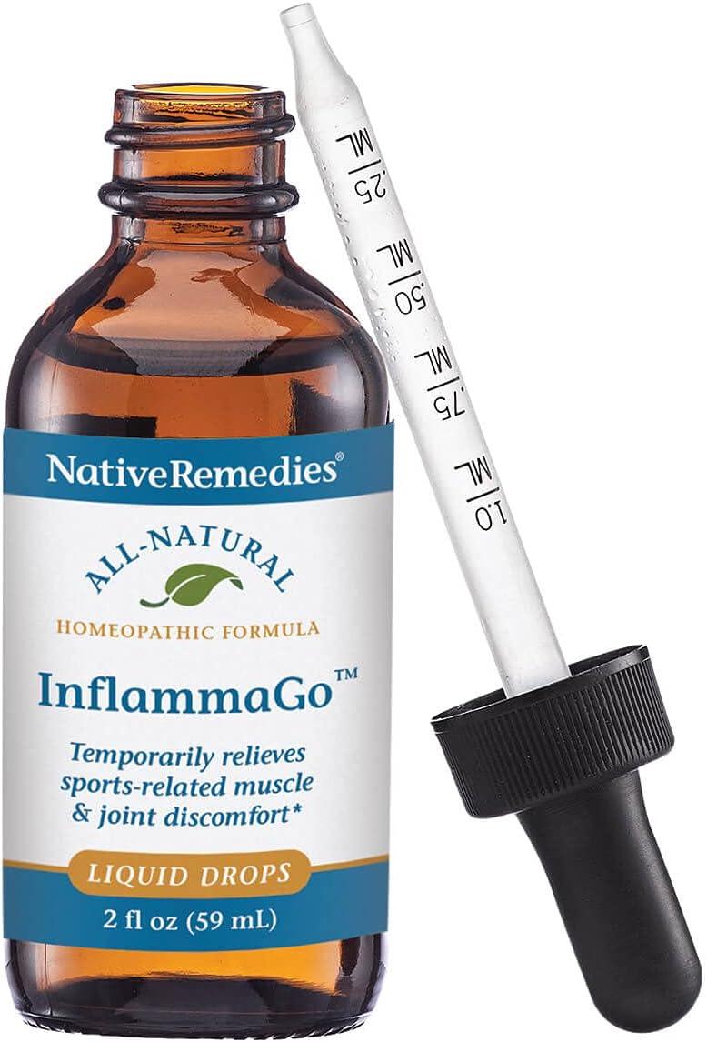 Native Remedies InflammaGo Natural Homeopathic Remedy Relieves Minor