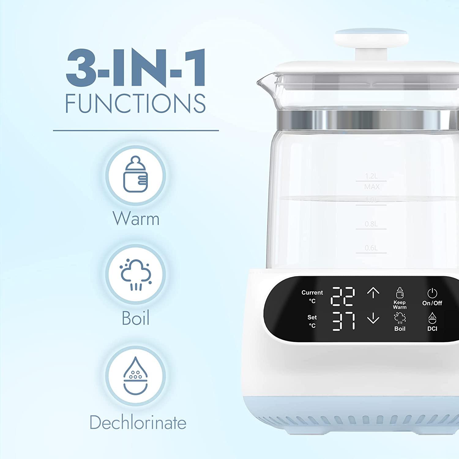 Papablic Formula One Step Bottle Warmer, Water Warmer for Baby Formula with  Smart Temperature Control