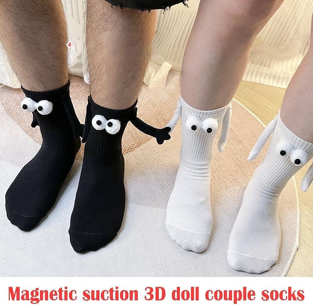 thumbnail image 2 of Holding Hands Socks,Personalized Couple Hand Holding Magnetic 2 of 13