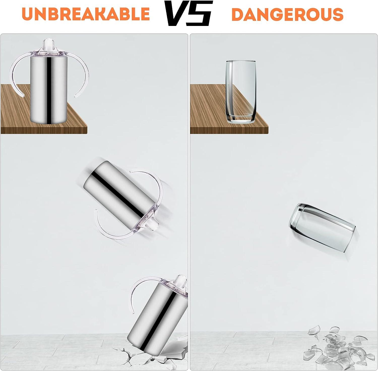 Double Wall Stainless Steel Travel Coffee Mug Unbreakable Cup for Kids  Thermal Insulation Tumbler Milk Cups