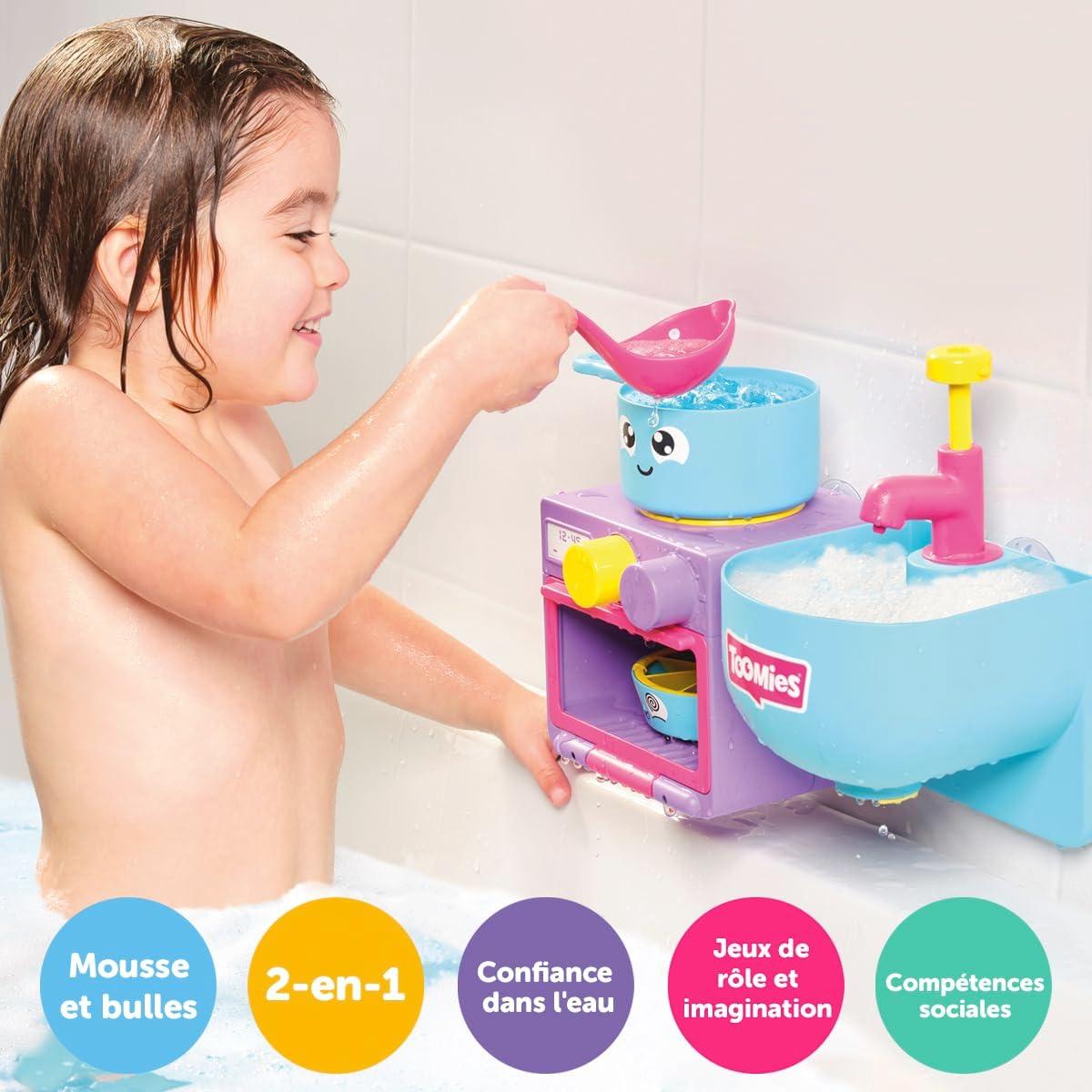 Tomy Toomies Bubble Bake Kitchen Kitchen 4-in-1 Bathroom
