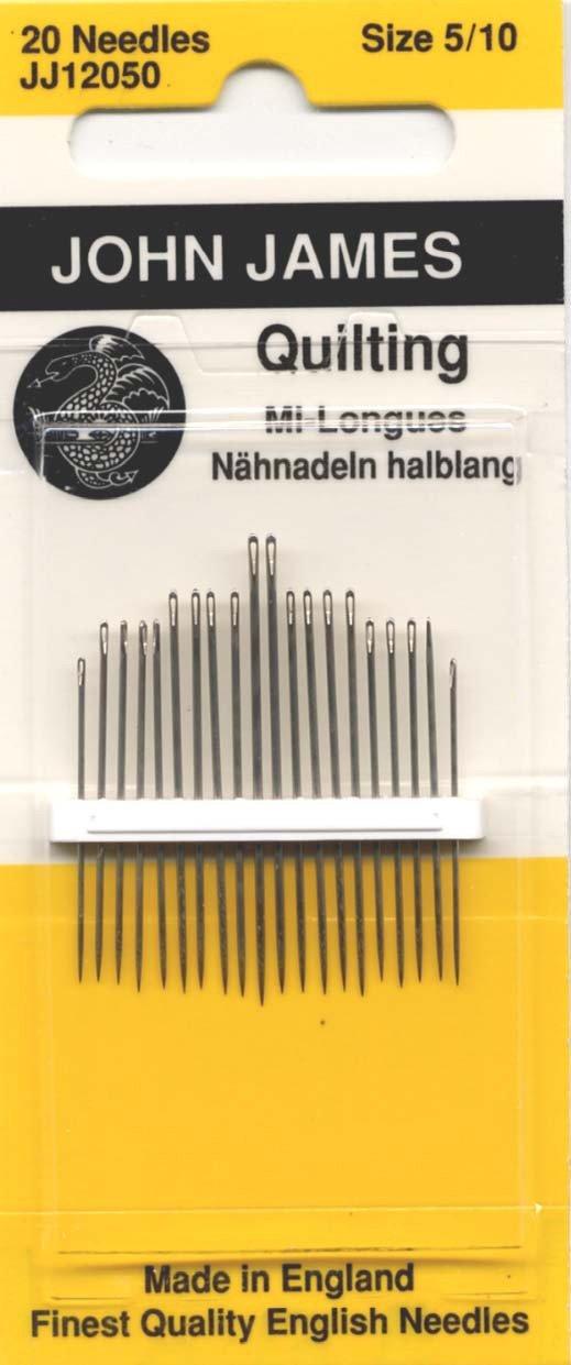 Colonial Needle Quilting/Betweens Hand NeedlesSize 5/10 20/Pkg