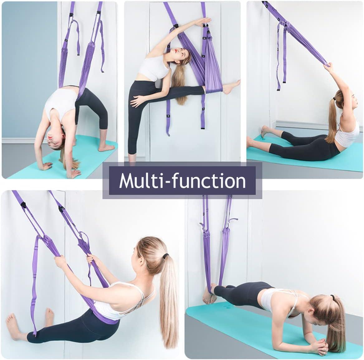 Adjustable Aerial Yoga Strap Door Flexibility Stretching Leg