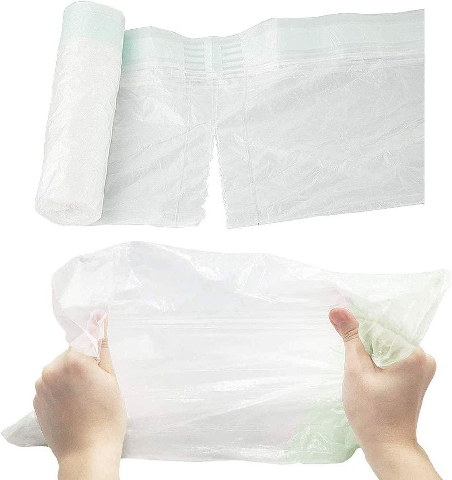 100 Pack Potty Chair Liners Disposable Drawstring Training Toilet