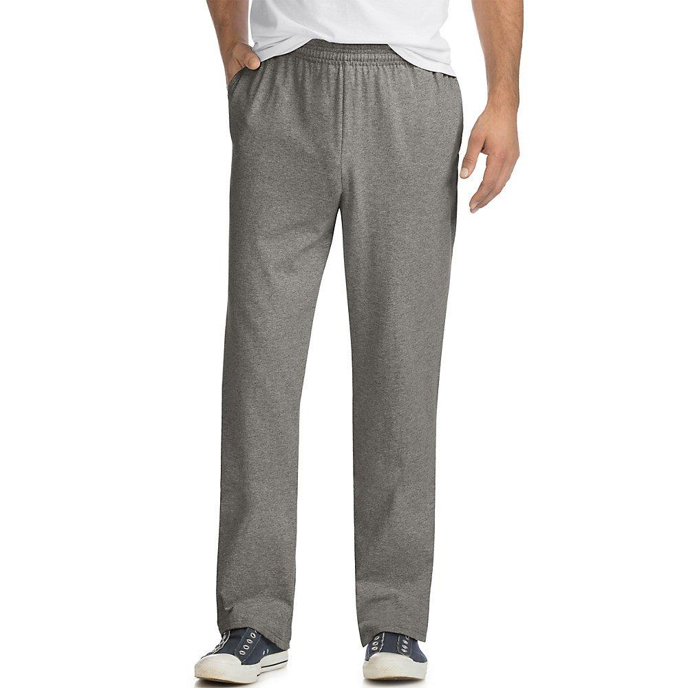 Hanes Mens Sweatpants, Essentials Mens Jersey Pants With Pockets