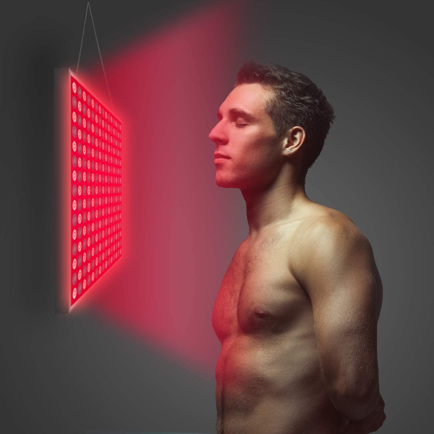 Allisable 45W Red LED Light Therapy Panel - Deep Red 660nm & Near
