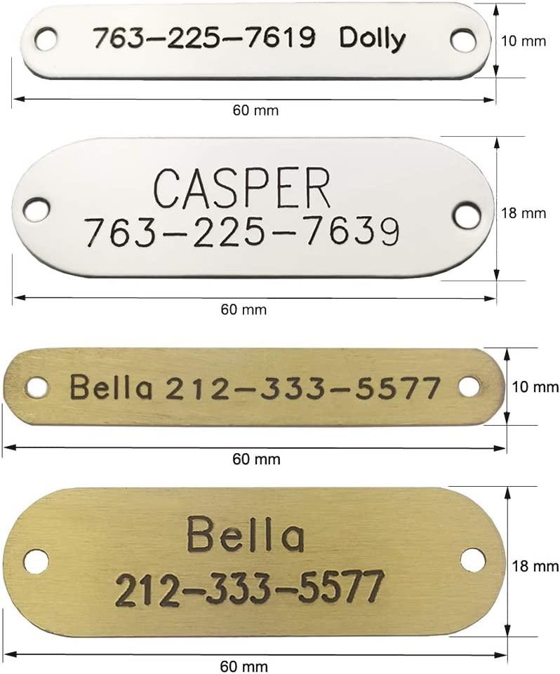 Stainless steel outlet rivet dog tags