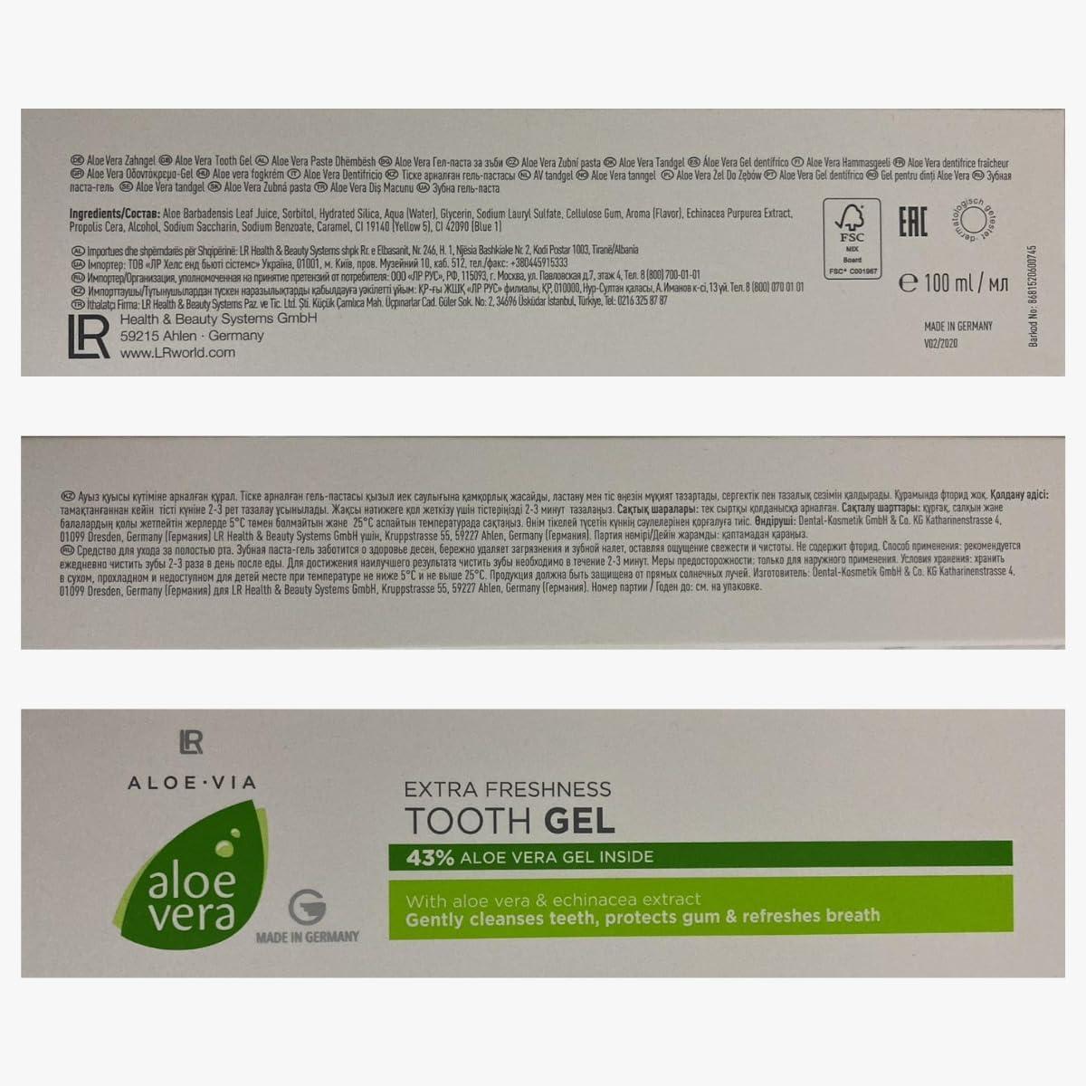 Buy Lr Aloe Vera Toothpaste 4er Set | Natural Refreshing & International  Shipping Available | Buy Now with Express International Delivery |  GoSupps.com