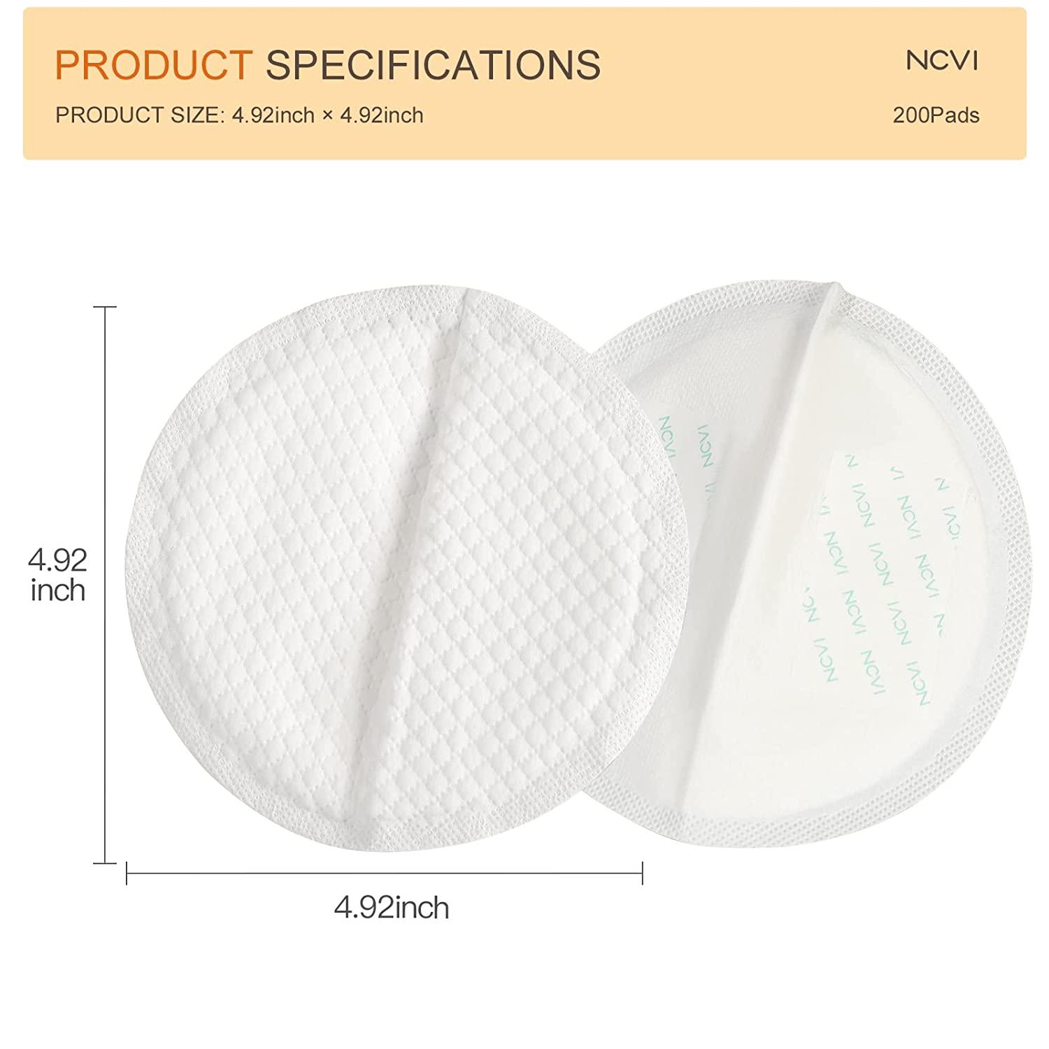 NCVI Disposable Nursing Breast Pads for Women Ultra Thin Breastfeeding