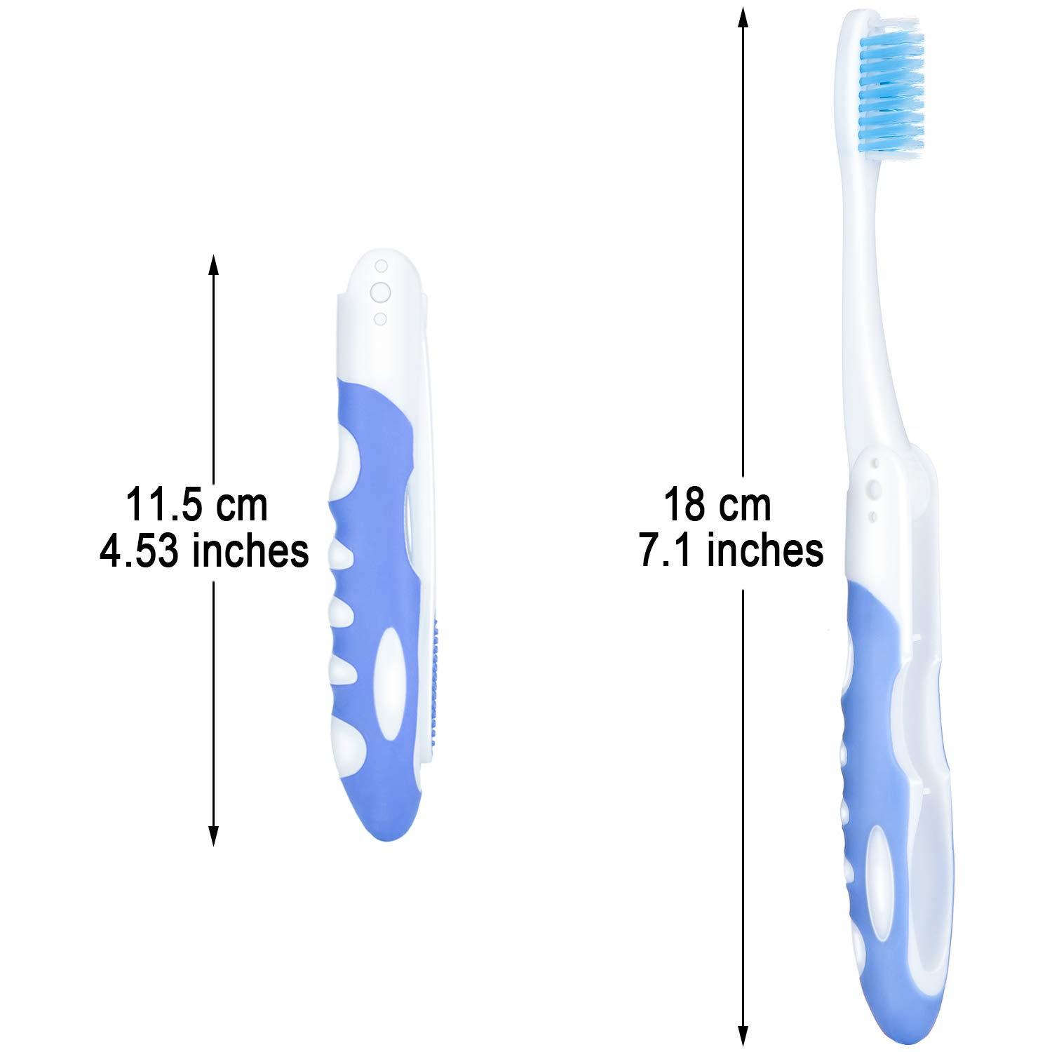 Travel Toothbrush, 3PCS Travel Toothbrush Set, Mini Zambia - View #6