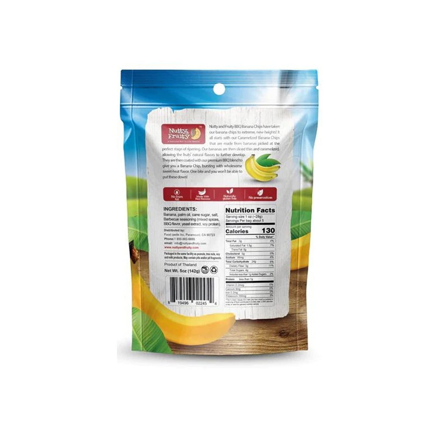 Nutty & Fruity BBQ Banana Chips Delicious and Healthy Snack Option