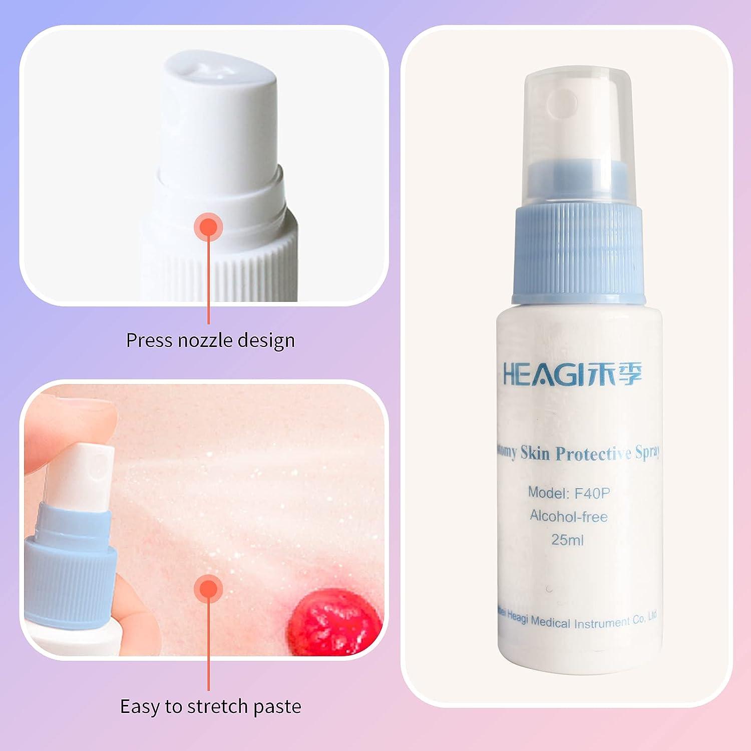 Ostomy Skin Barrier Spray NoAlcohol NoSting Ostomy Care Skin Barrier