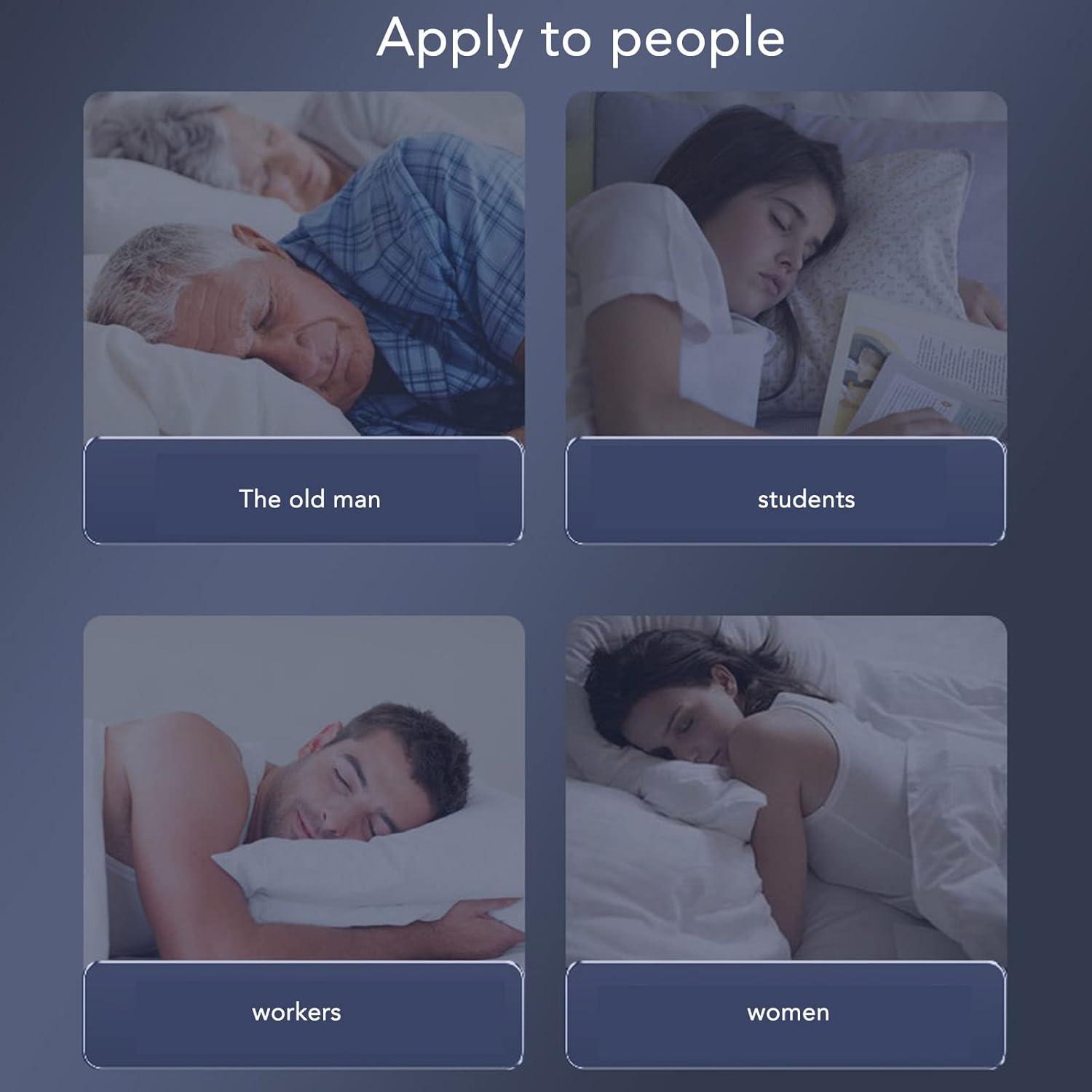 Portable Sleep & Relaxation Device - Brain Massager For Headache Relief & Better Sleep, Compact Design