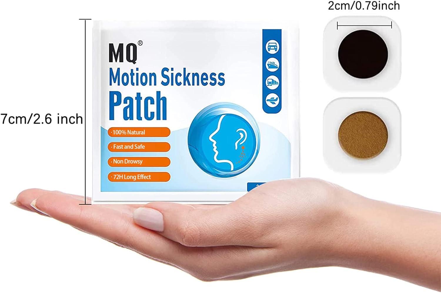 MQ Motion Sickness Patch 20 Count/Box 20 Count (Pack of 1)