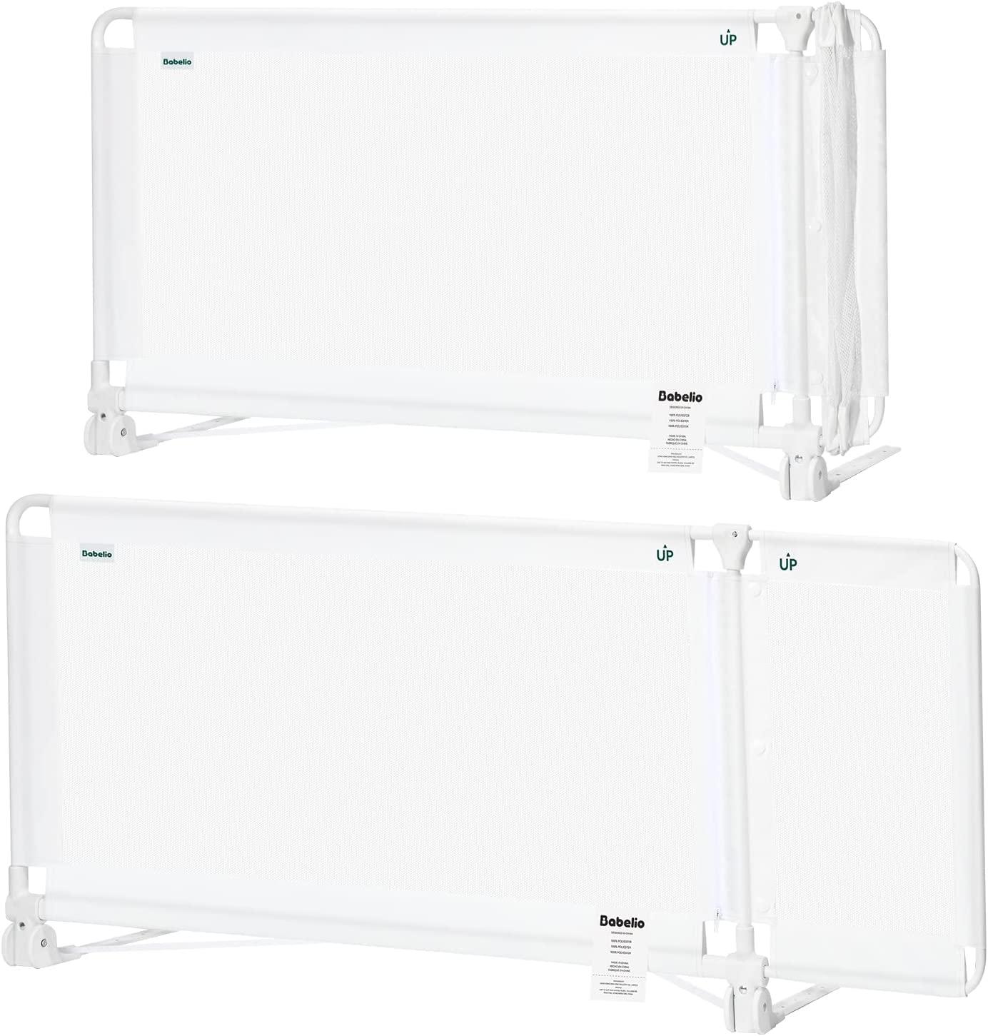 Babelio Toddler Bed Rails, Guardian 39"51" Extendable Bed Guard Rail