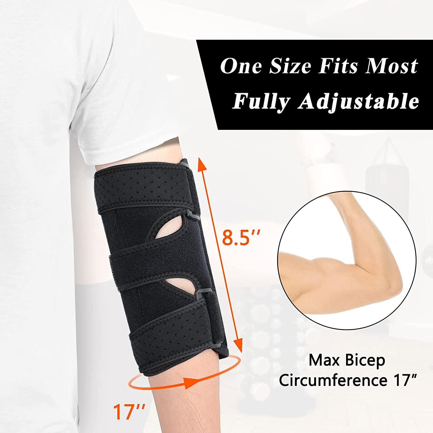 Elbow Brace for Pain Relief, Elbow Splint Immobilizer for Cubital