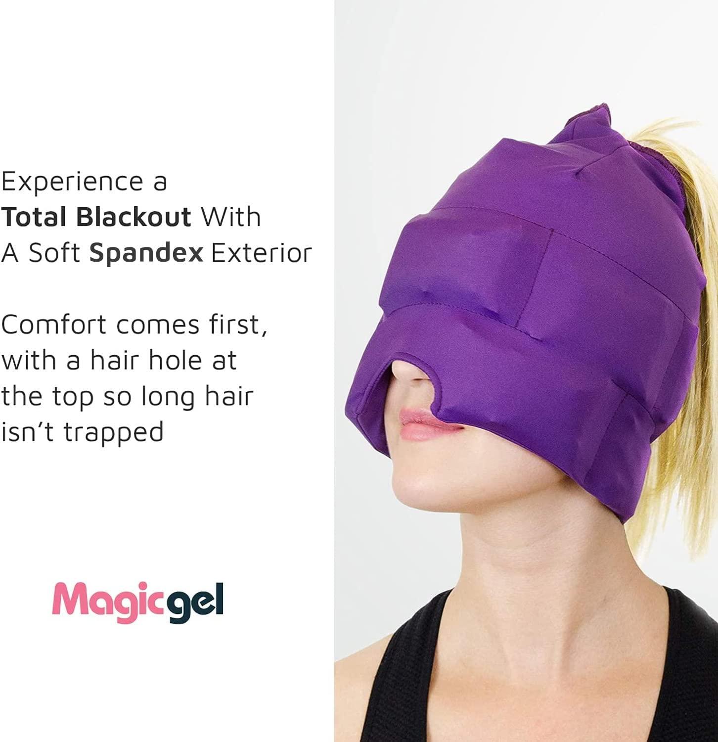 Magic Gel Migraine Ice Head Wrap Get Migraine & Headache Relief The Original Headache Cap