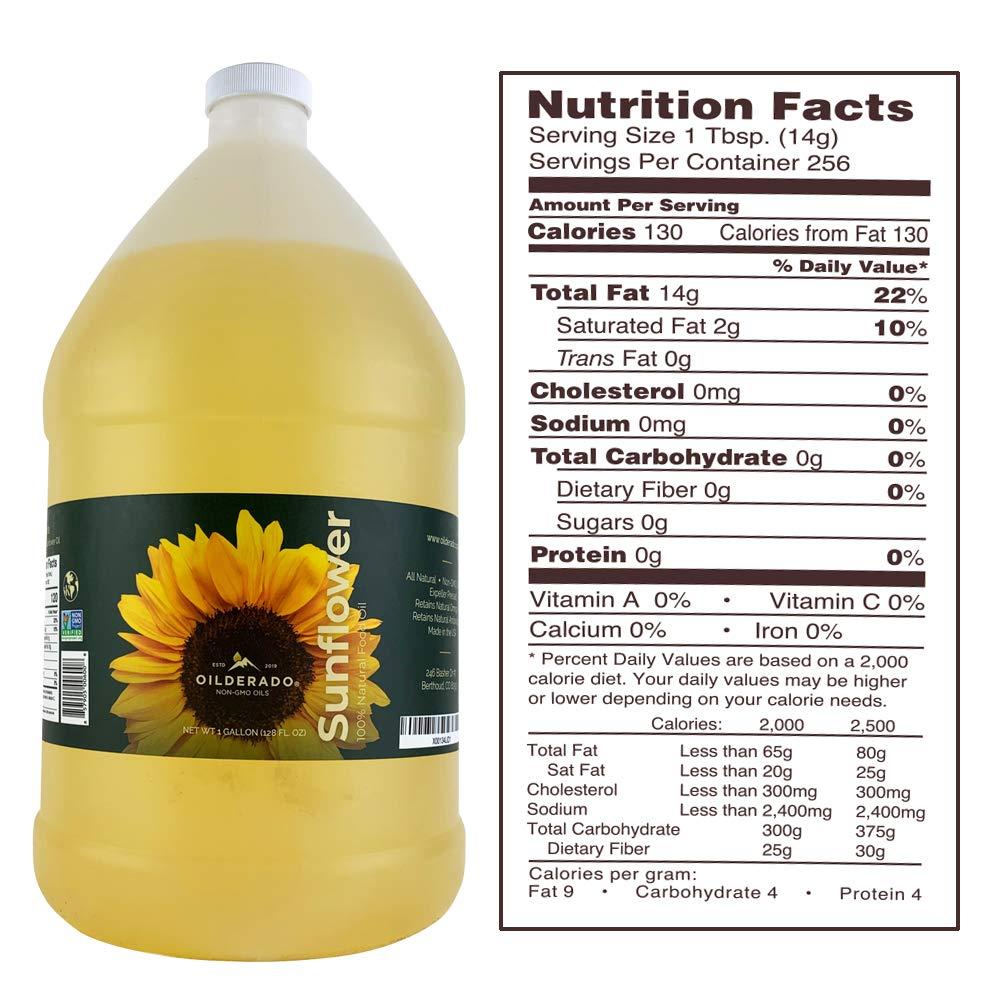 Oilderado Sunflower Oil, Naturally Expeller Pressed, NonGMO Certified
