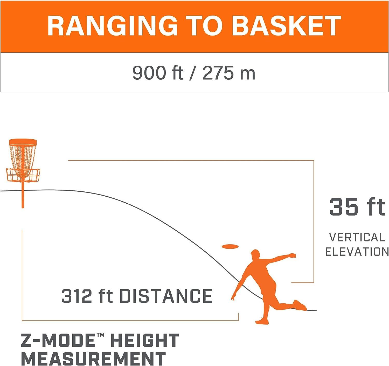 Bushnell Edge Disk Golf Laser Rangefinder, Accurate Range Finding for