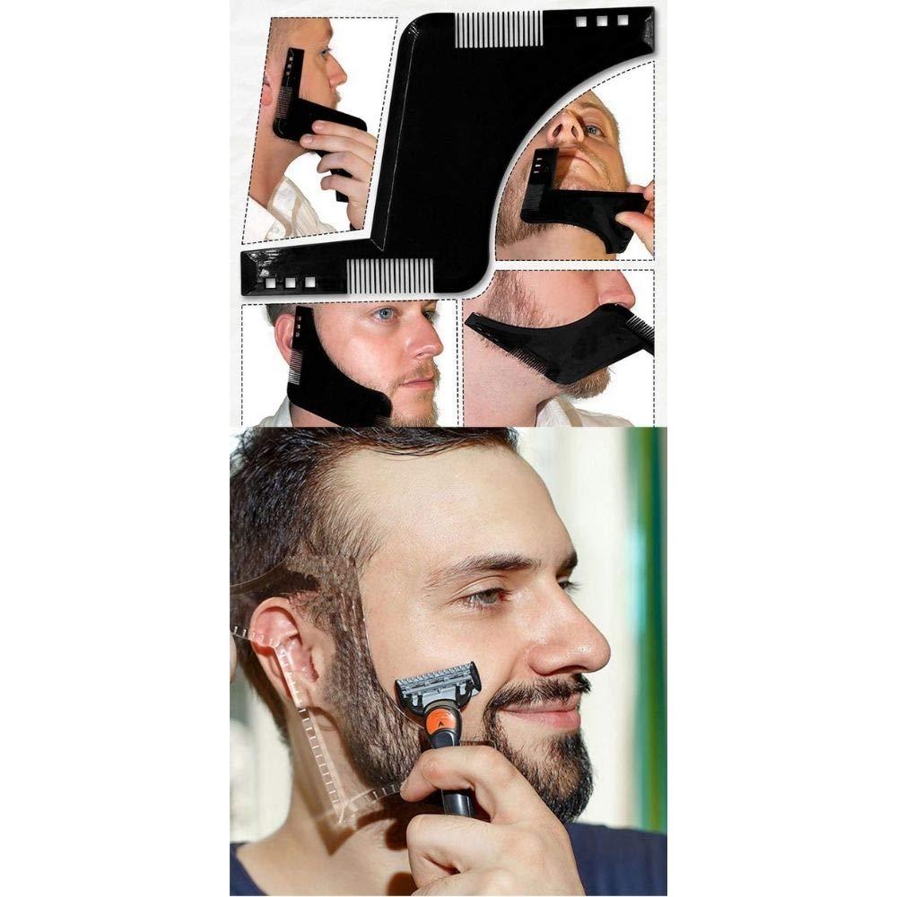 Goatee Beard Shaper Outliner Template for Men, Goatee & Beard Trimming