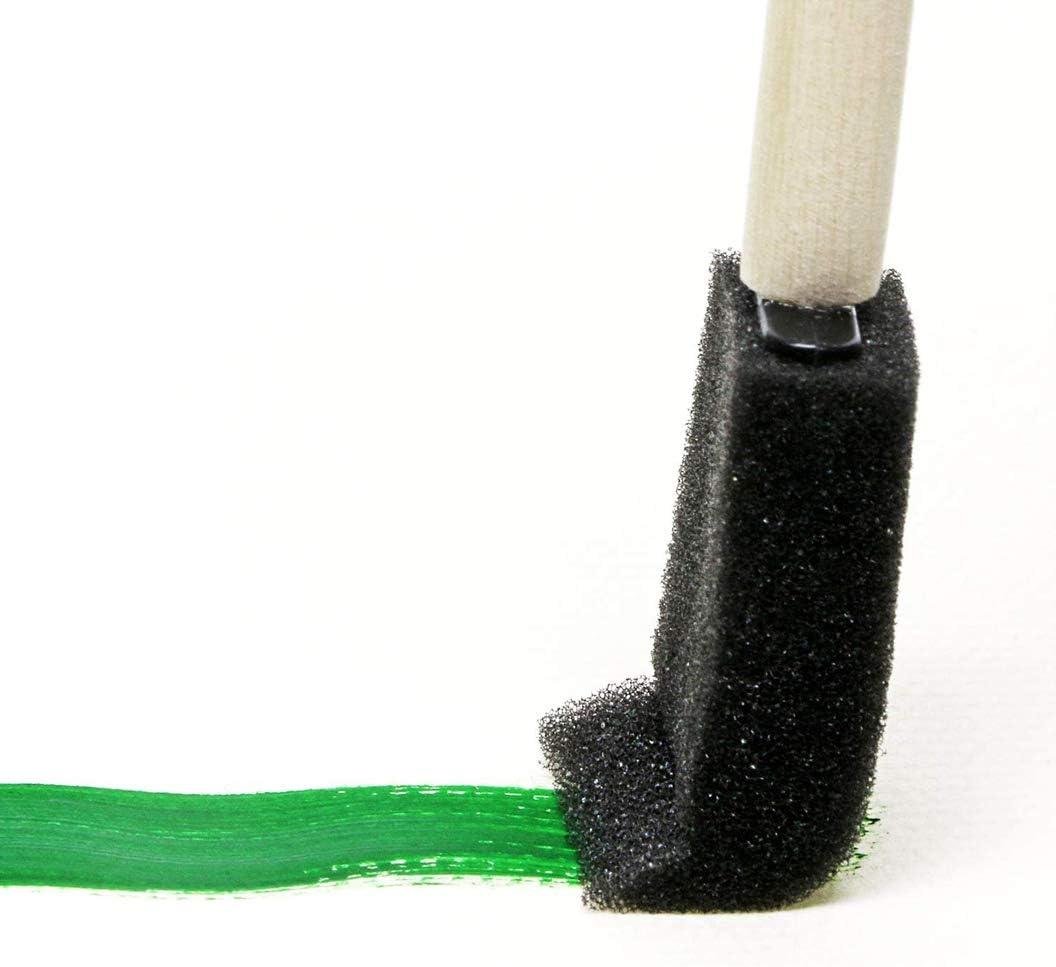 6 Sets Foam Brush Sponge Black Pens for Drawing Sponge Brushes Sponges for  Painting Glue Brushes Graffiti Paint Brush Art Supplies Sponge, Wood Black