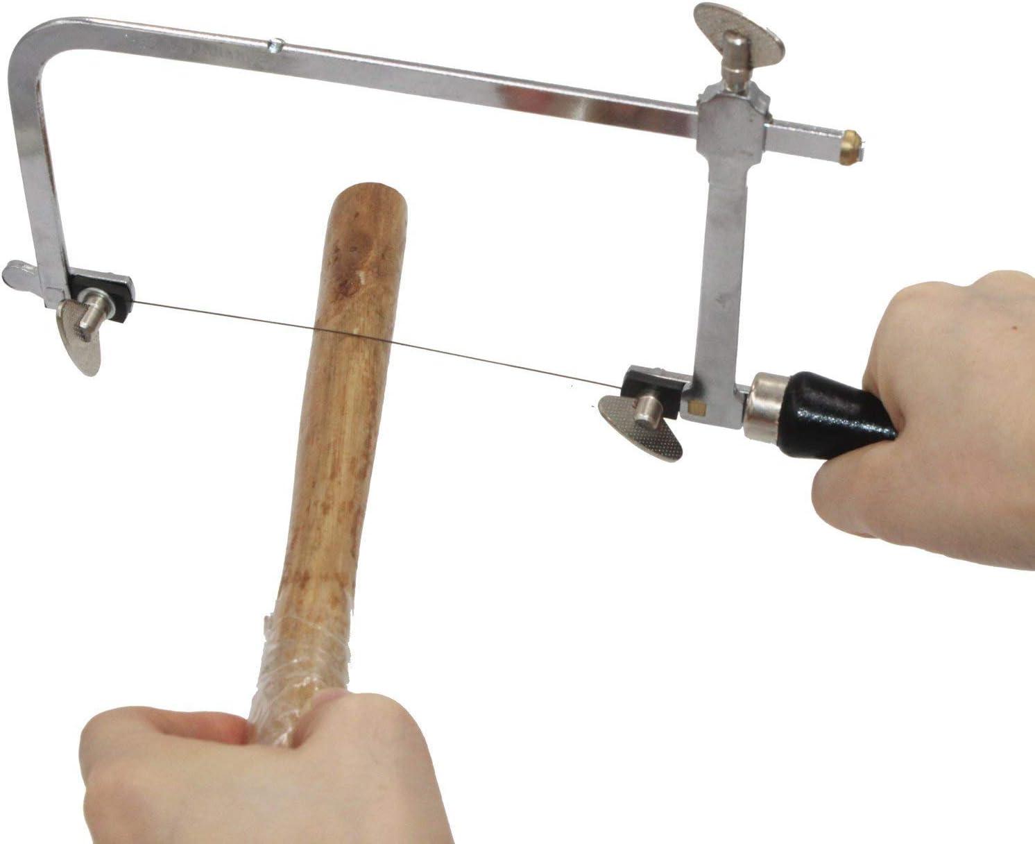 NIUPIKA Jeweler's Saw Frame Adjustable with 144 Blades Professional Jewelry  Making Kit