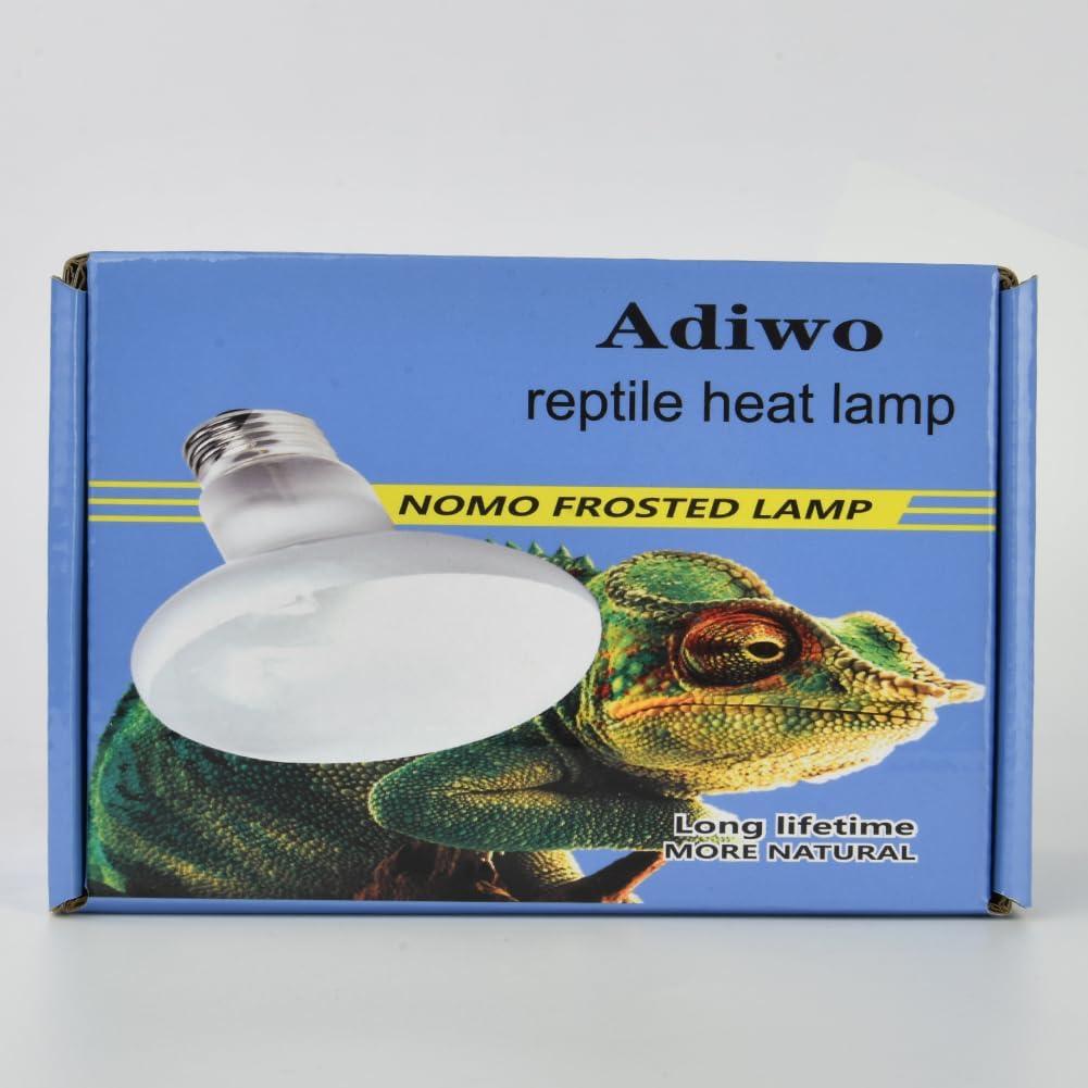 Adiwo Basking Spot Lamp 2 Pack 100W Reptile Heat Bulb Tortoise Heat