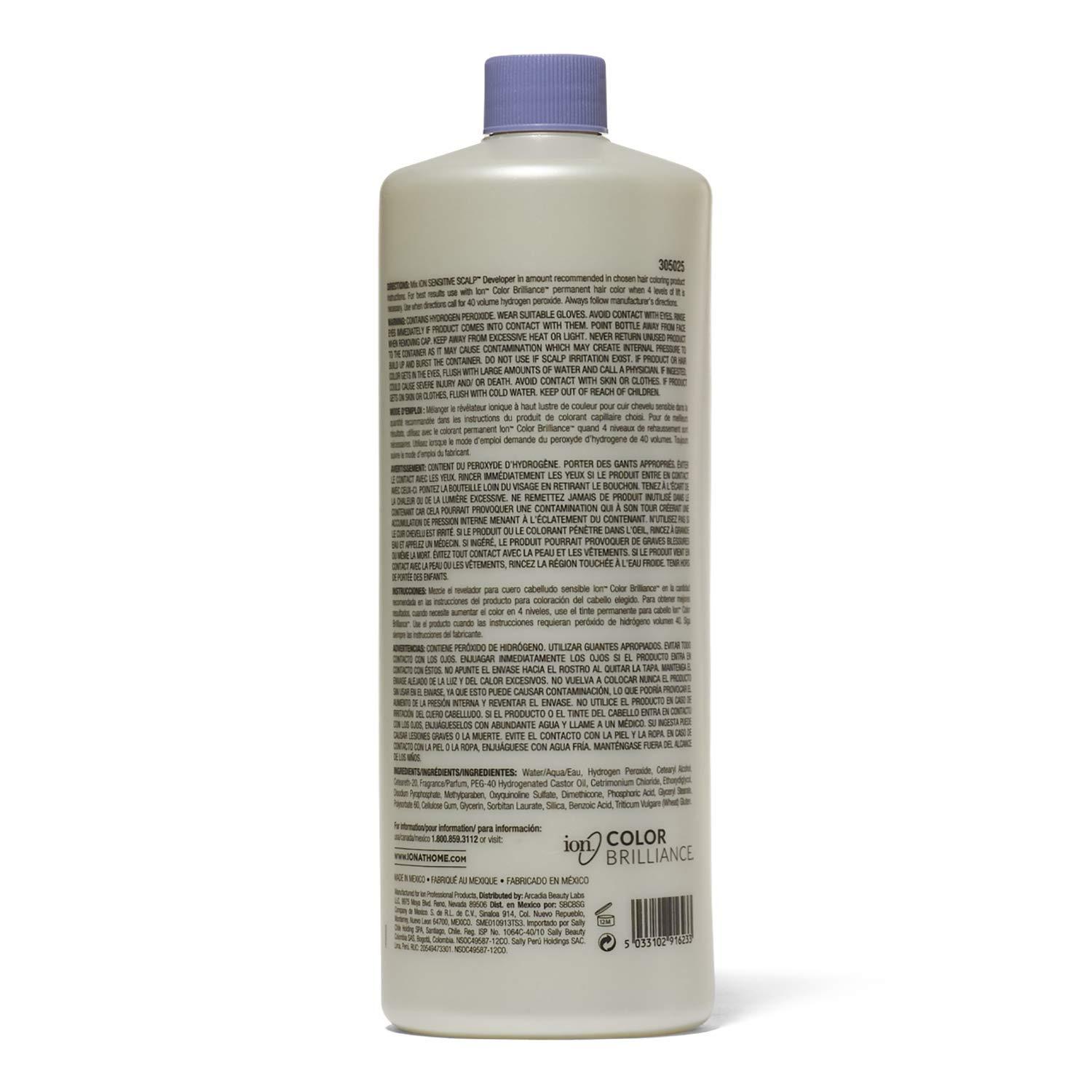 Ion Sensitive Scalp 40 Volume Creme Developer, 32oz 32 Fl Oz (Pack of 1)