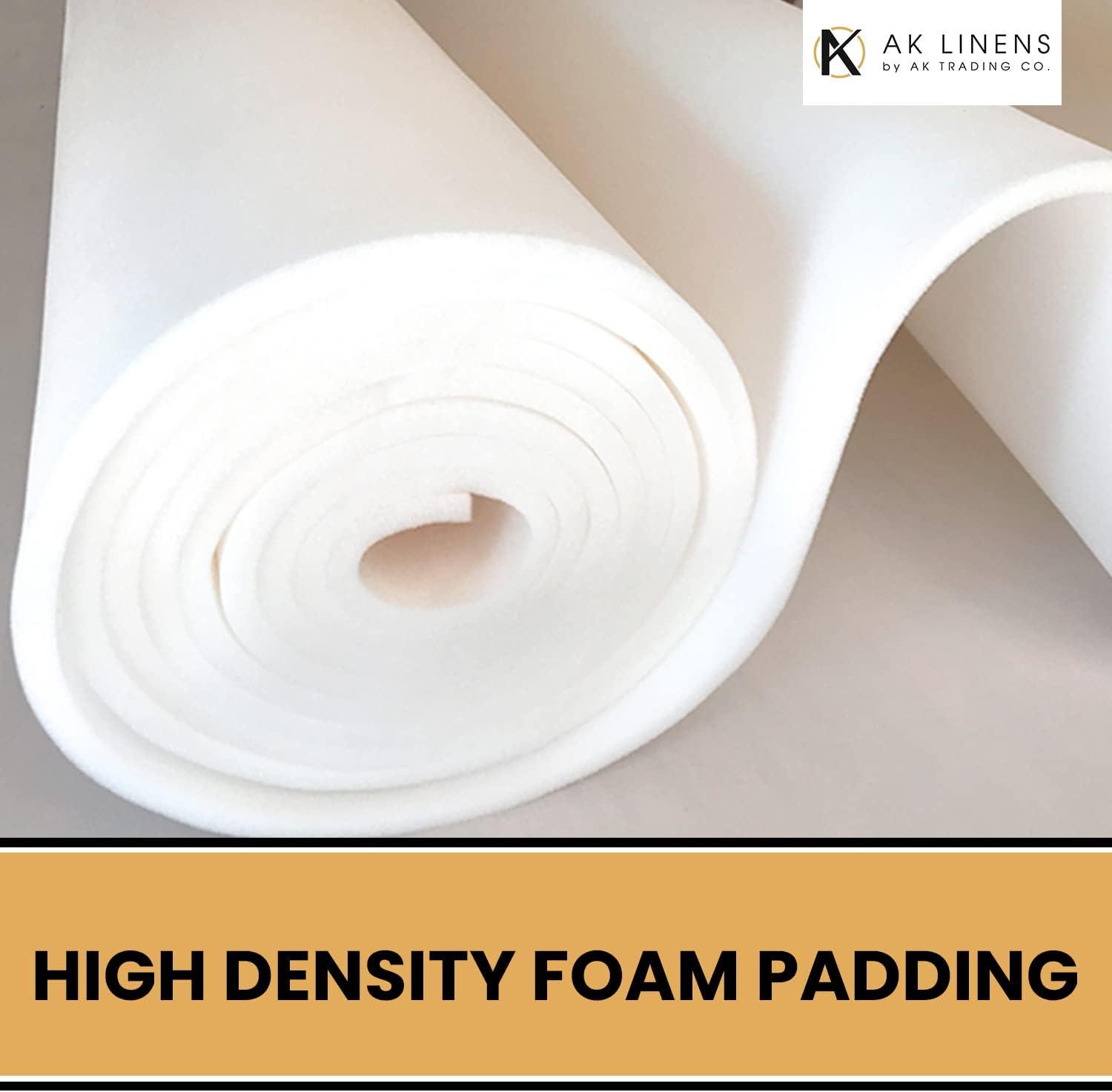 1/2 Inch Upholstery Foam Padding Sold by Continuous Yard