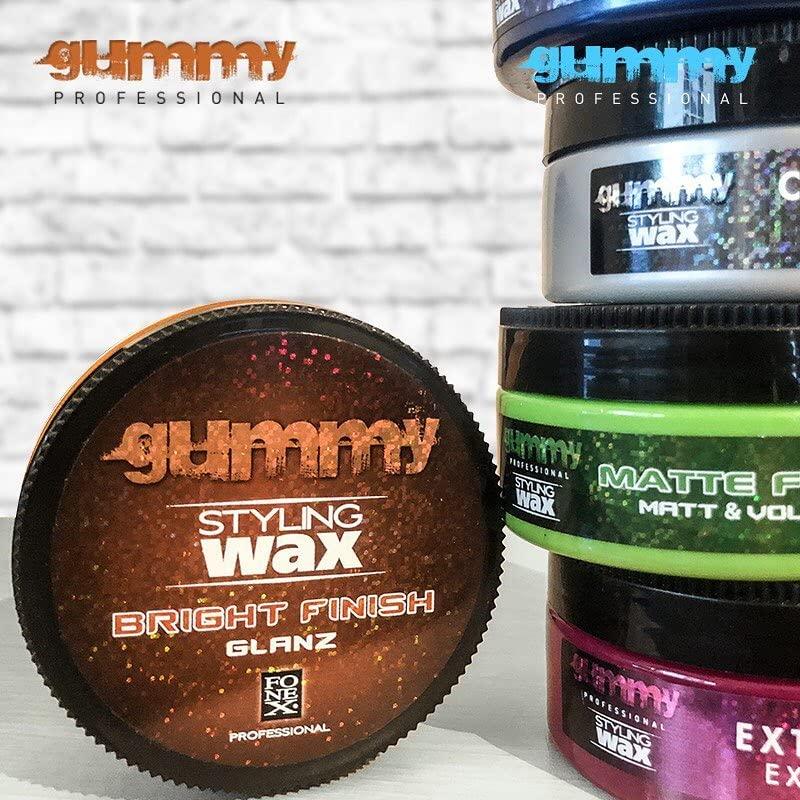 Gummy Styling Wax Matte Finish 5.07 Fl. Oz (150ml) Matte & Volume