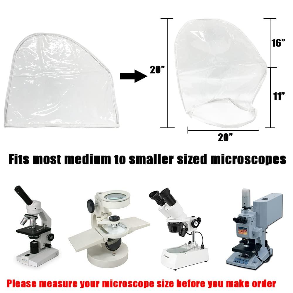 Microscope Dust Cover Fit Full Size Standard Microscopes, 20"L x 20"W