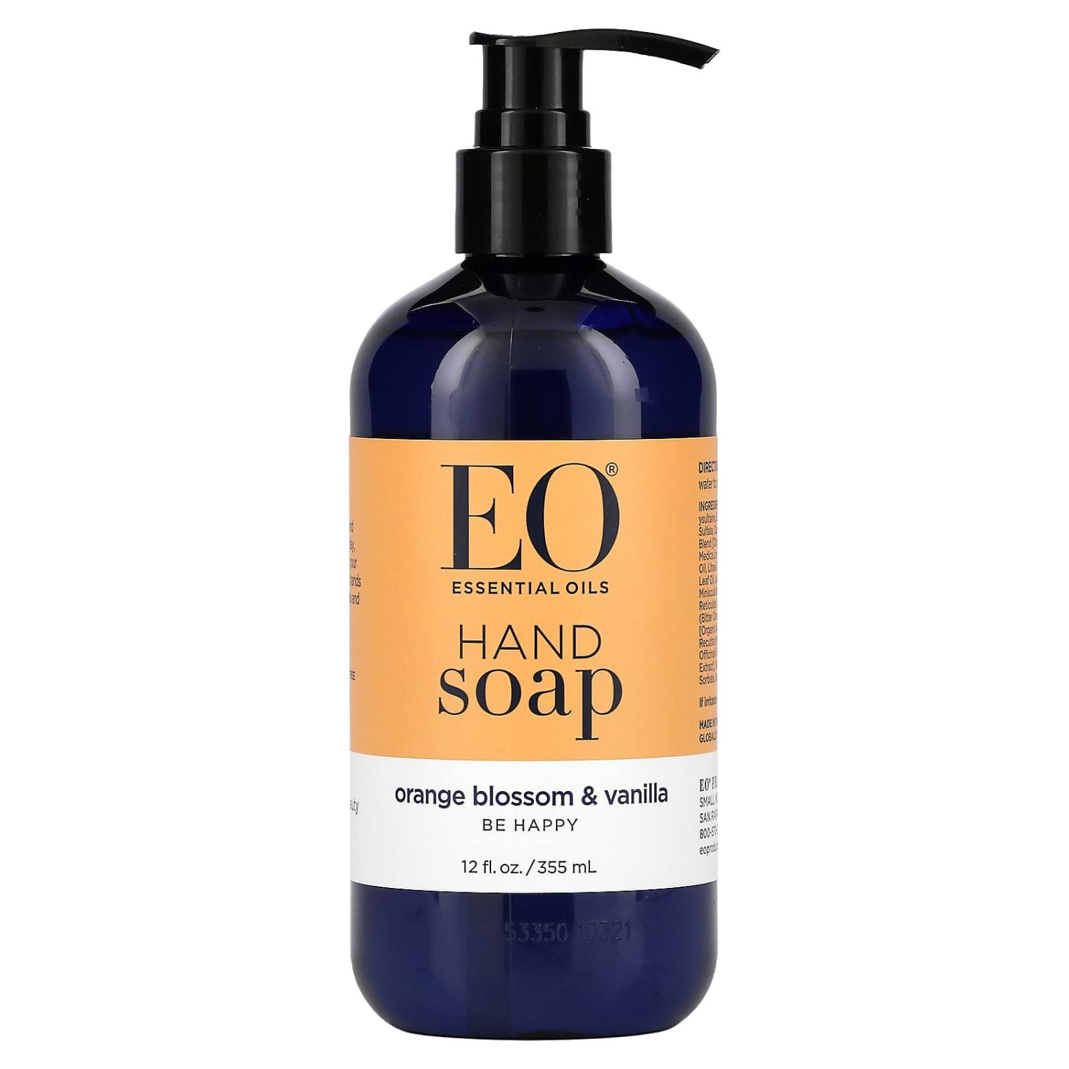 GoSupps.com - EO Products Hand Soap Orange Blossom & Vanilla 12 fl oz ...