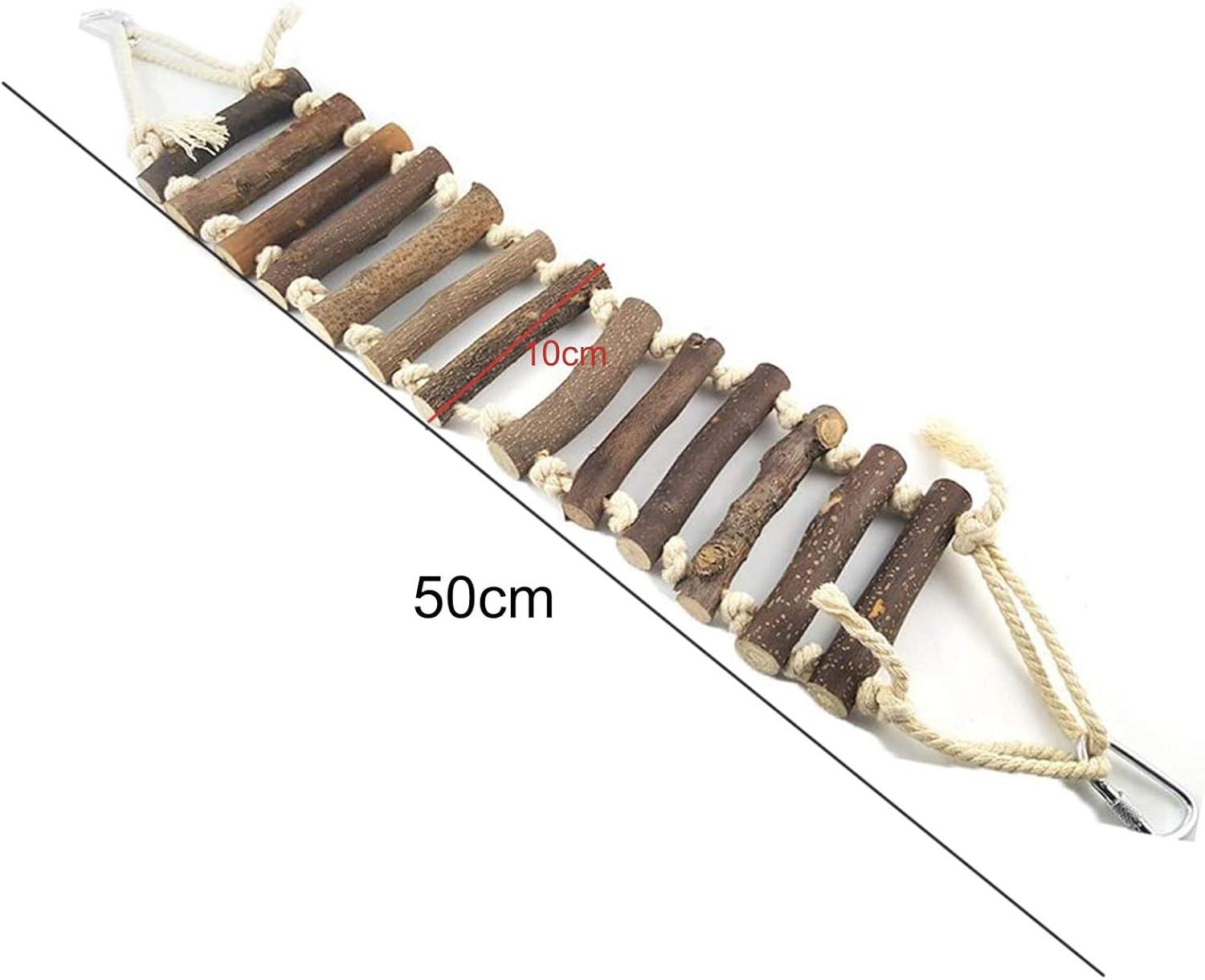 Illustration of Handcrafted Parrot Rope Ladder