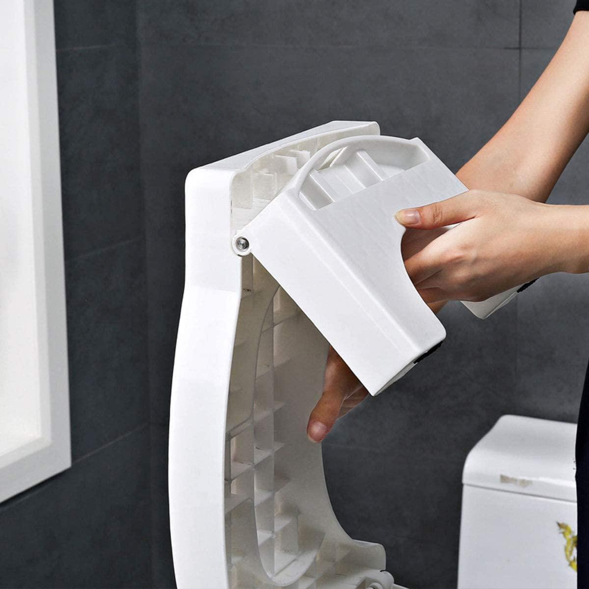 7" Folding Squatting Toilet Stool Foldable Bathroom Stools Toilet Step