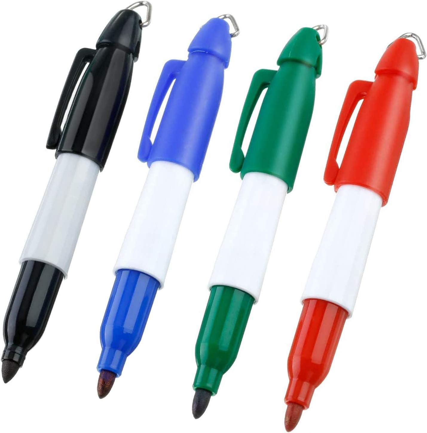 CUALFEC 8 Pack Golf Ball Line Drawing Marker Kit Golf Ball Marking