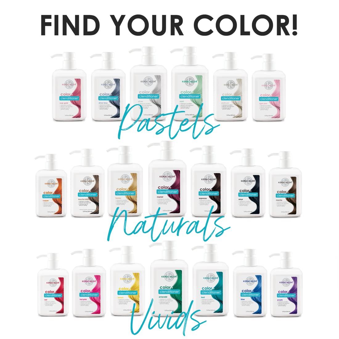 Keracolor Clenditioner Hair Dye Semi Permanent Hair Color Depositing