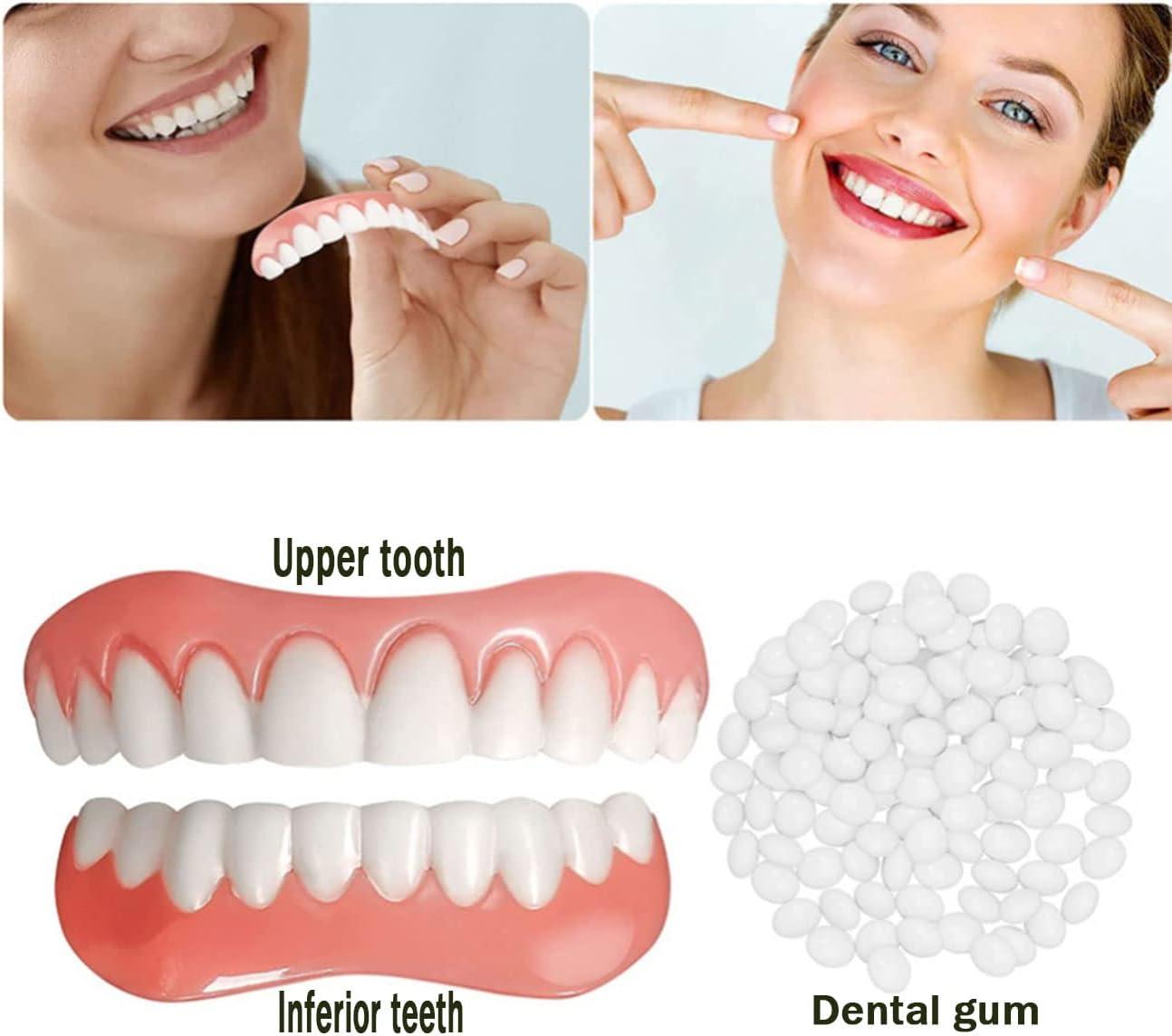 Three Temporary Tooth Repair Kits Thermal bonding Accessories Beads