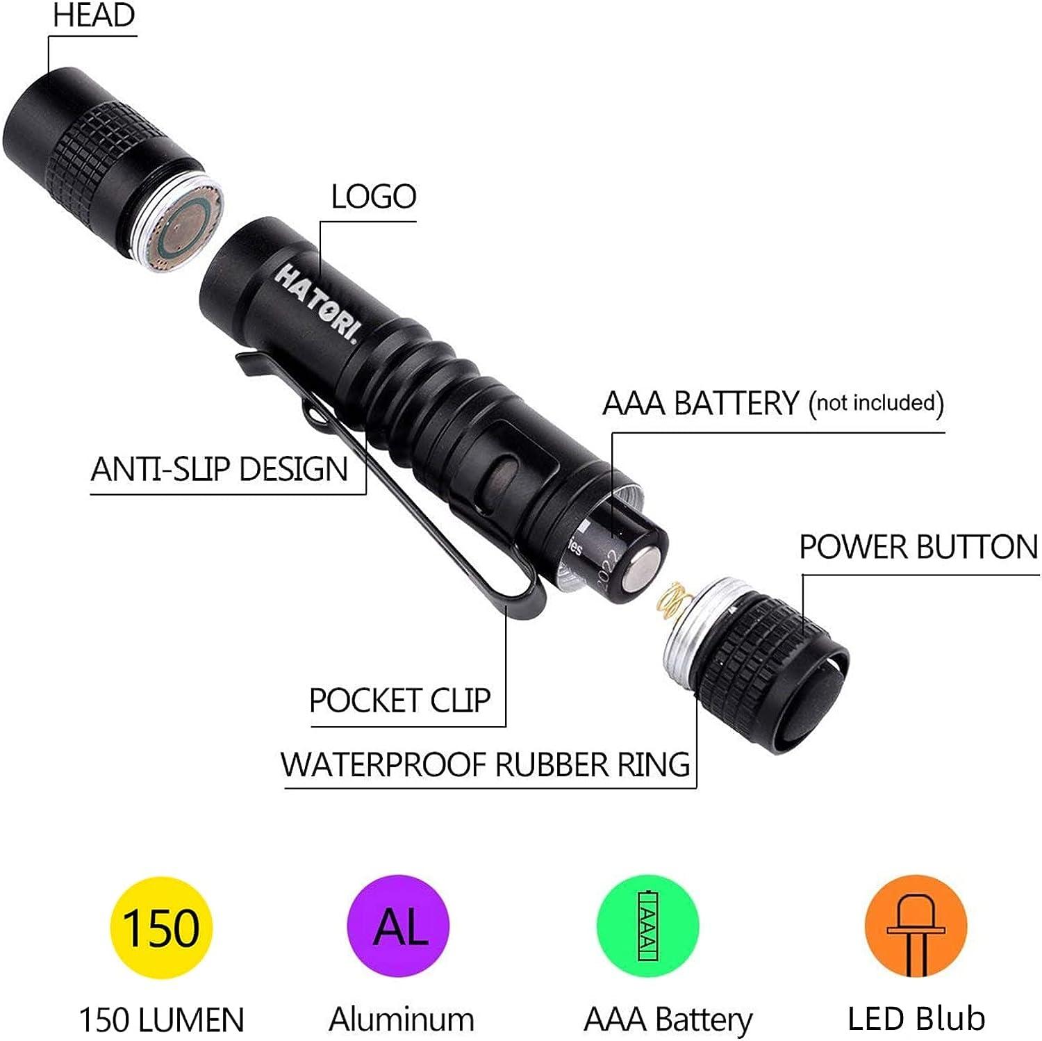 SG SELLER🔥Mini Tactical LED Torch Light Flashlight, 3 Modes USB Rechargeable, 400 Lumen Bright Zoomable Camping Hiking HZ0489, Sports Equipment, Hiking & Camping On